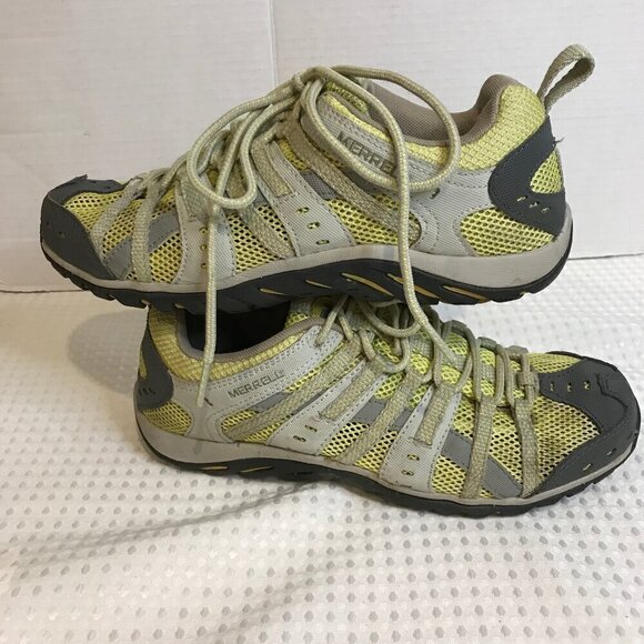MERRELL WOMENS MYKOS VENTILATED HIKING SHOES SIZE 8 - Picture 6 of 7